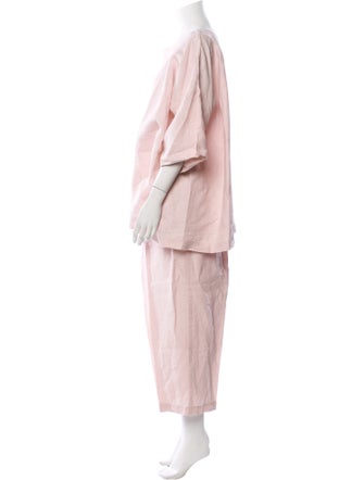 Eskandar Linen Pant Set