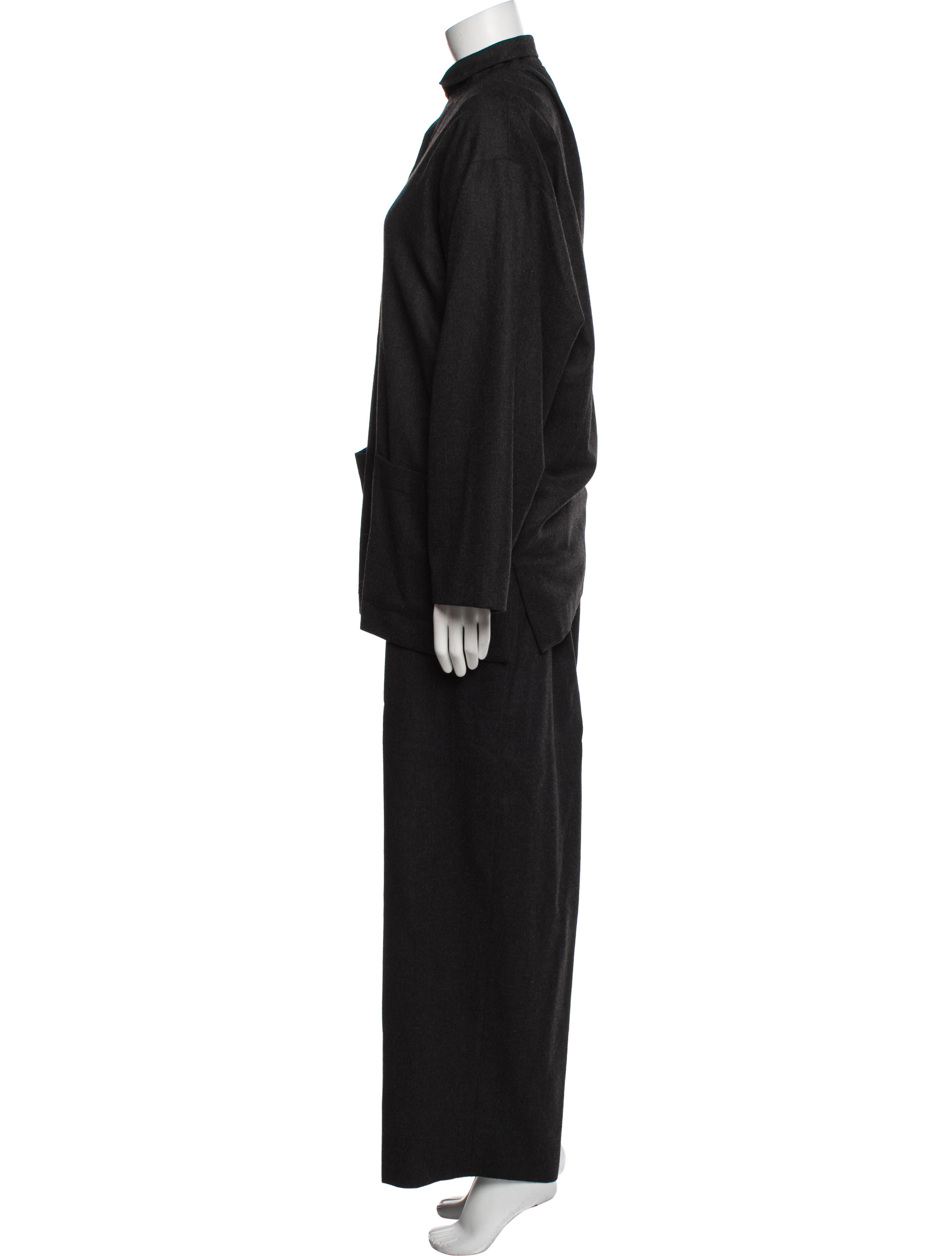 Eskandar Wool Pant Set