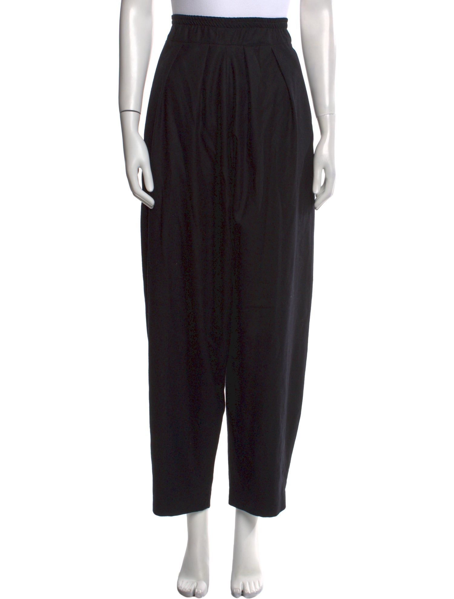 Eskandar Wool Straight Leg Pants