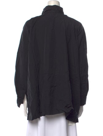 Eskandar Linen Long Sleeve Button-Up Top