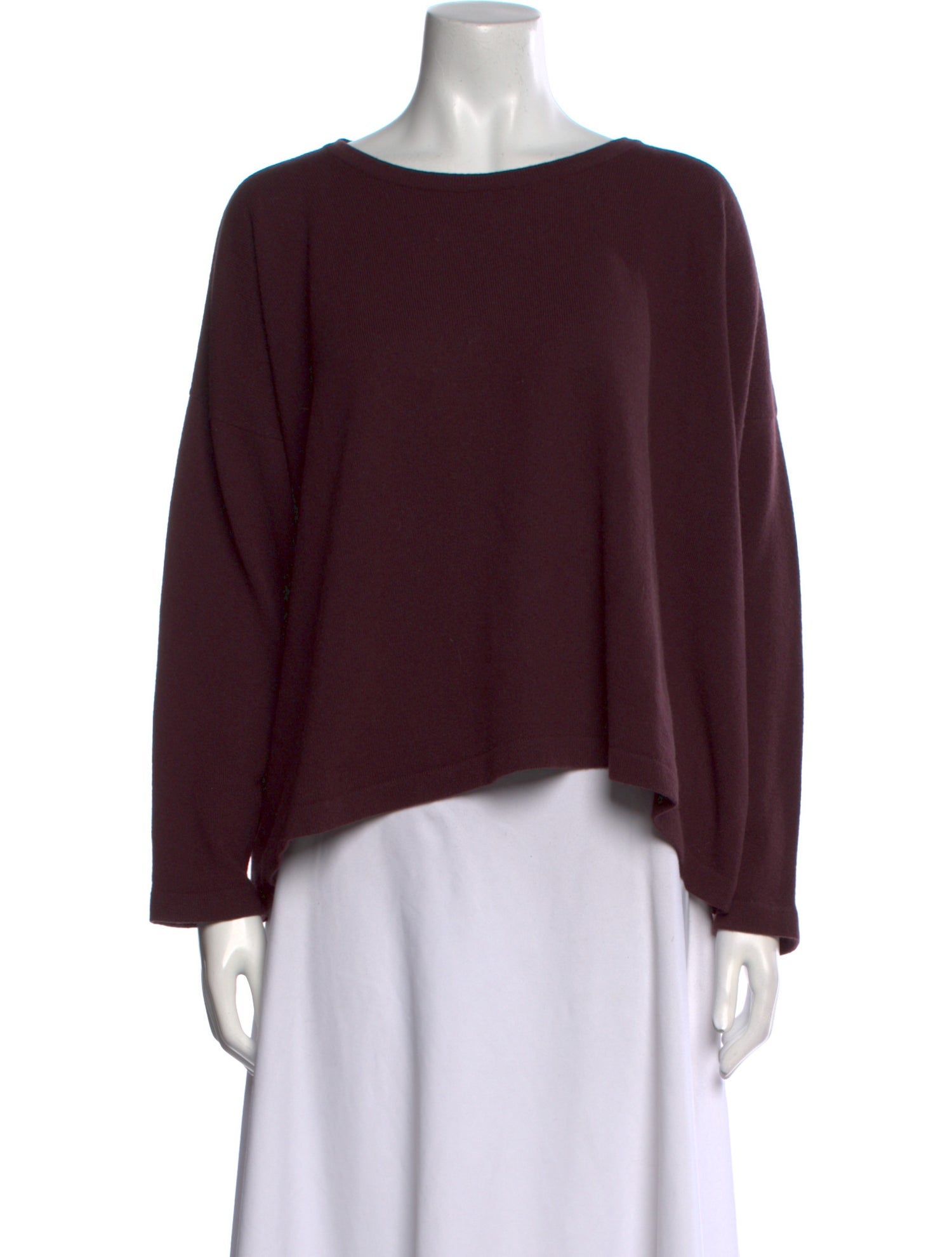 Eskandar Cashmere Bateau Neckline Sweater