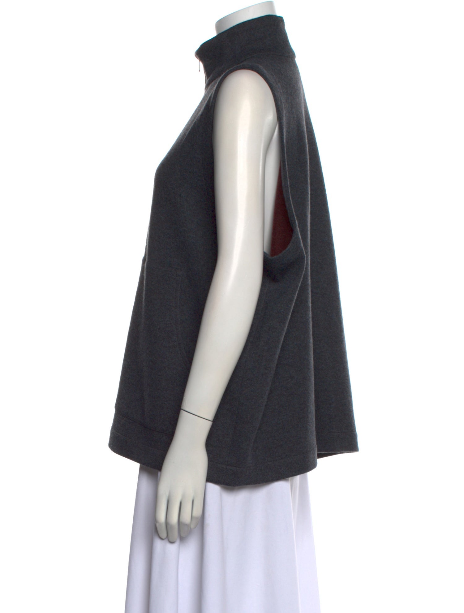 Eskandar Cashmere Mock Neck Sweater