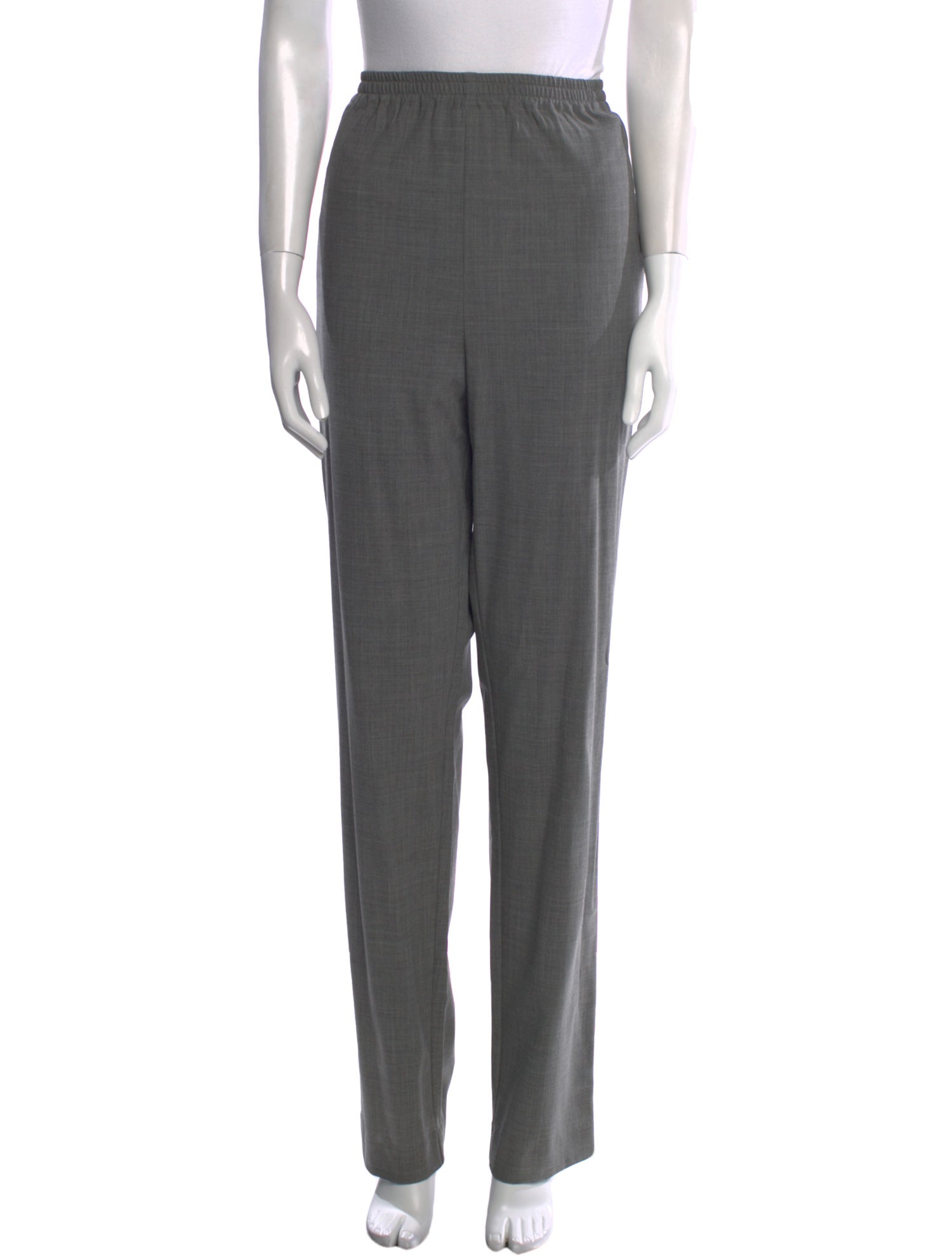 Eskandar Virgin Wool Straight Leg Pants