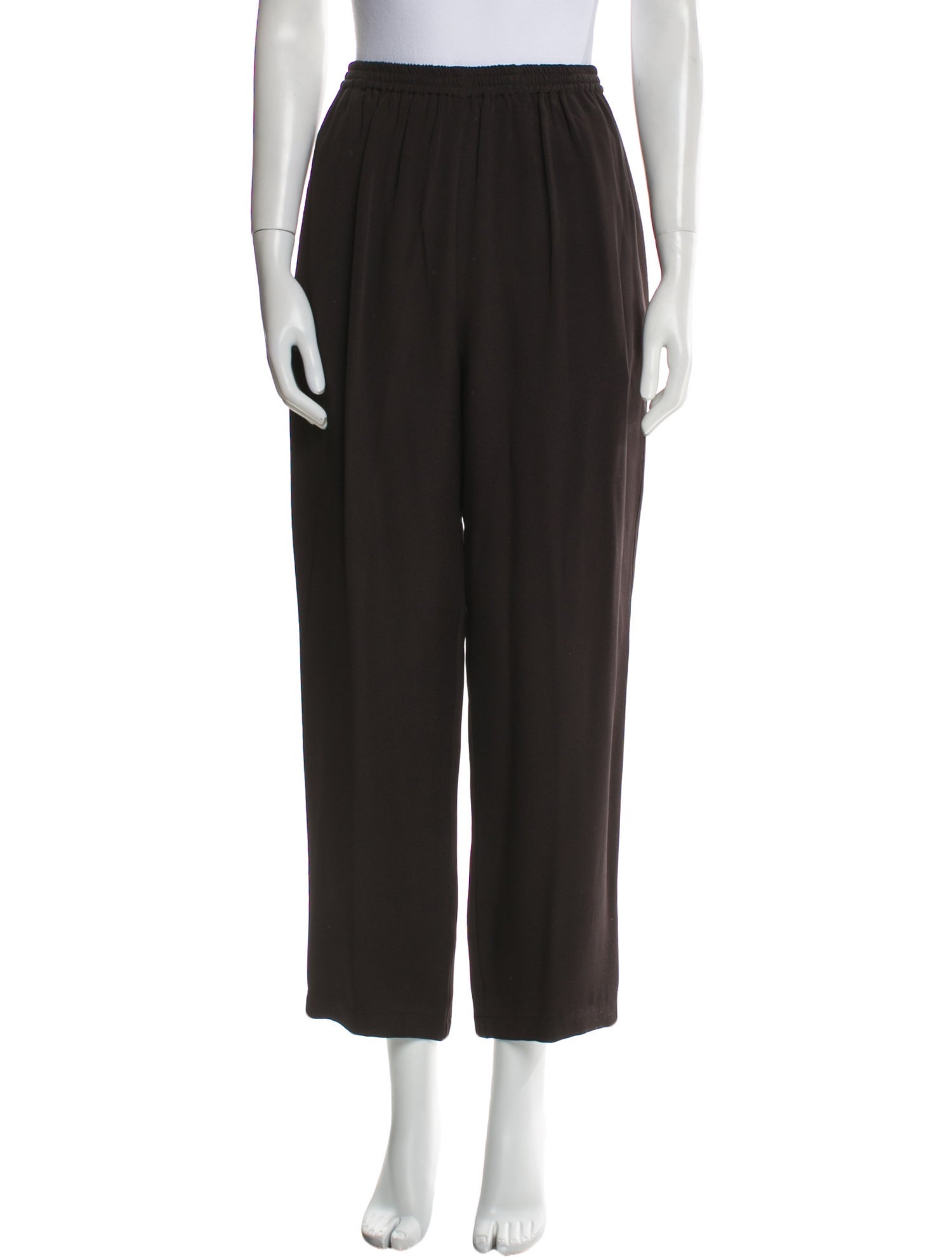 Eskandar Silk Straight Leg Pants