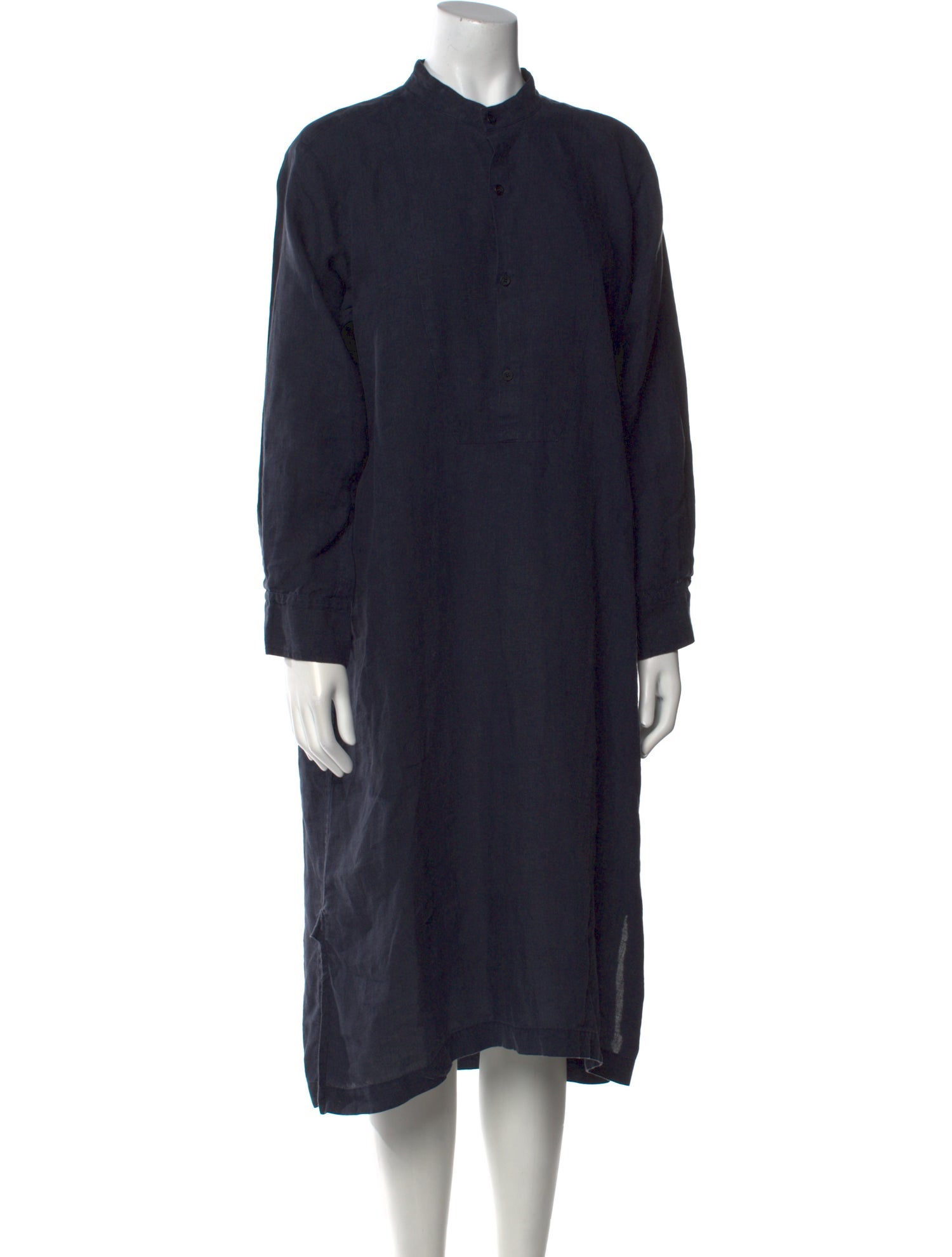 Eskandar Linen Knee-Length Dress