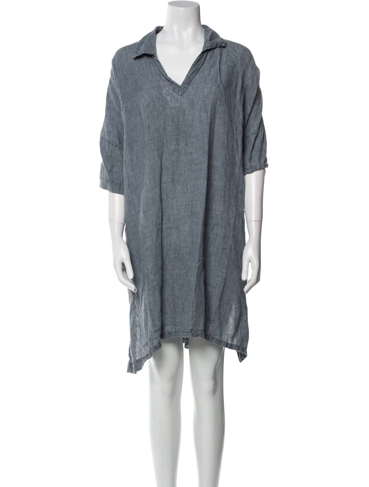 Eskandar Linen Mini Dress
