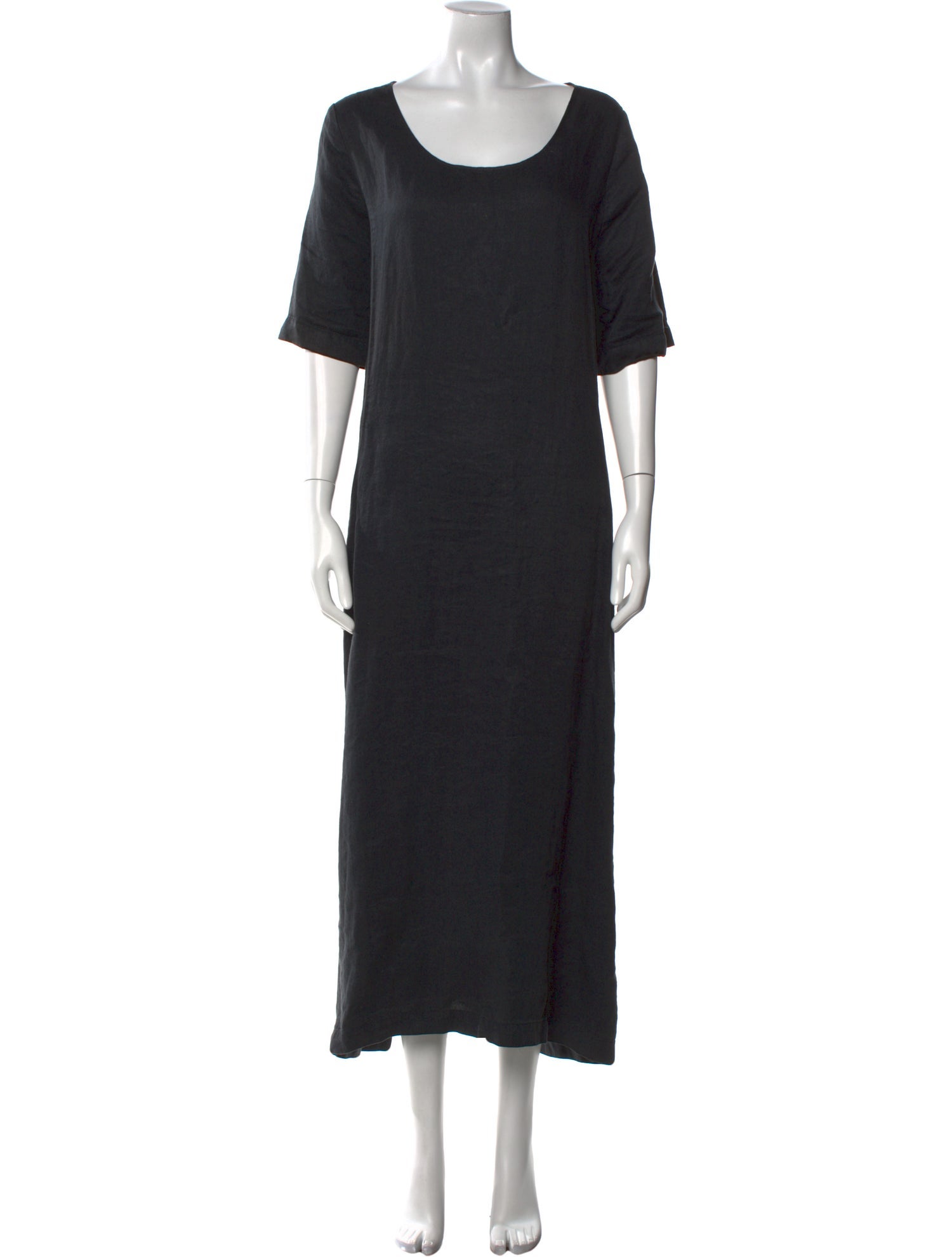 Eskandar Linen Long Dress