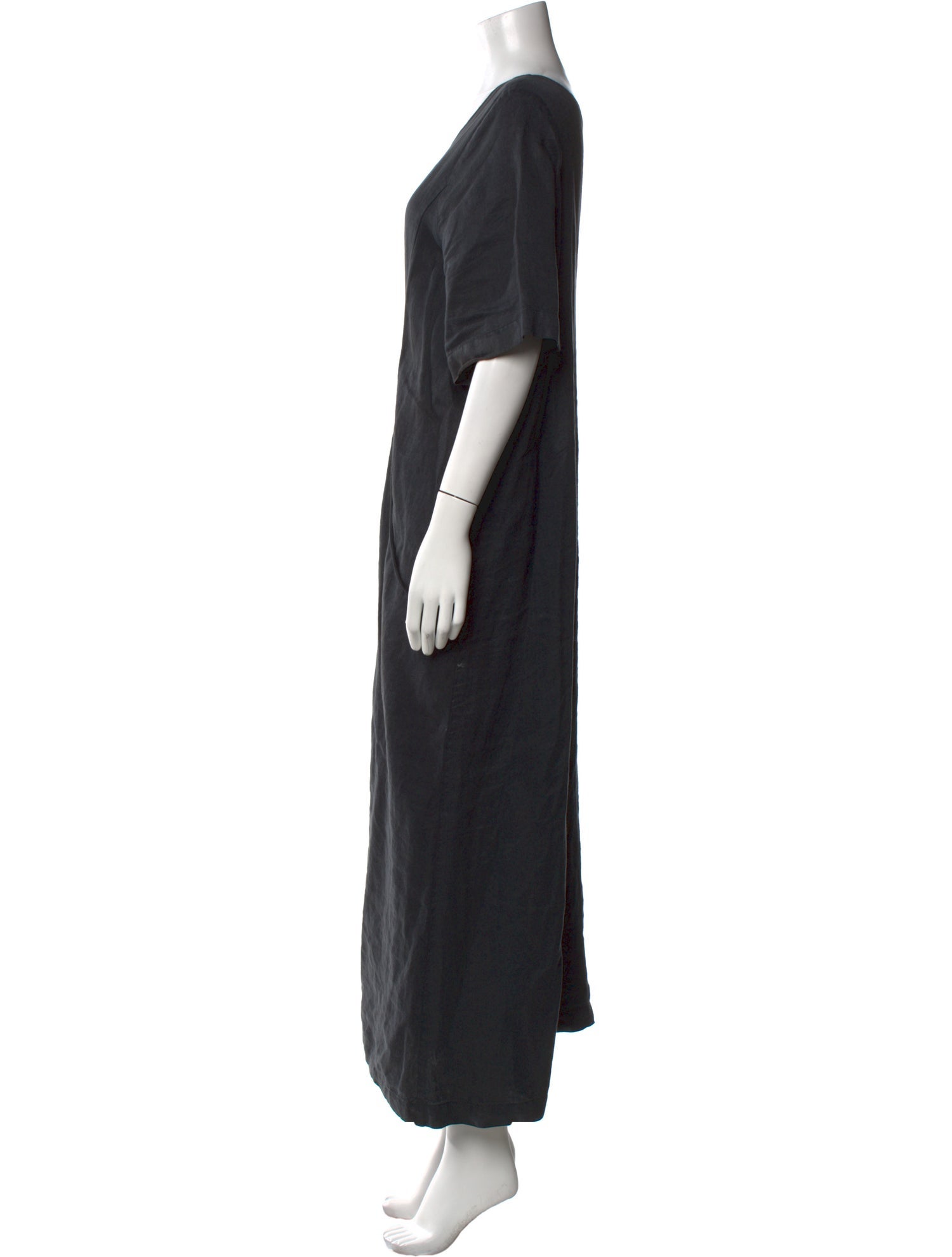Eskandar Linen Long Dress