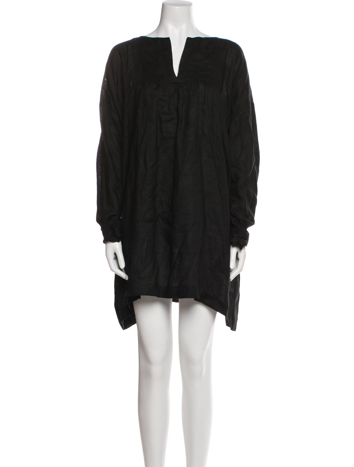 Eskandar Linen Mini Dress