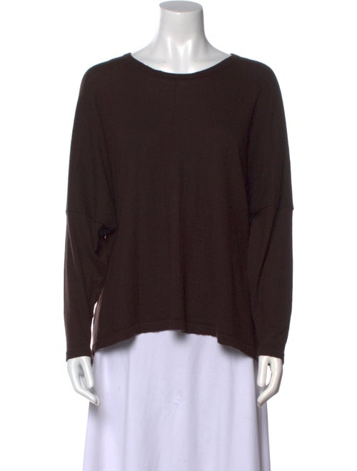 Eskandar Cashmere Bateau Neckline Sweatshirt