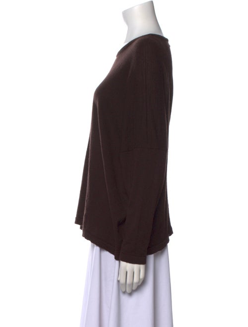 Eskandar Cashmere Bateau Neckline Sweatshirt