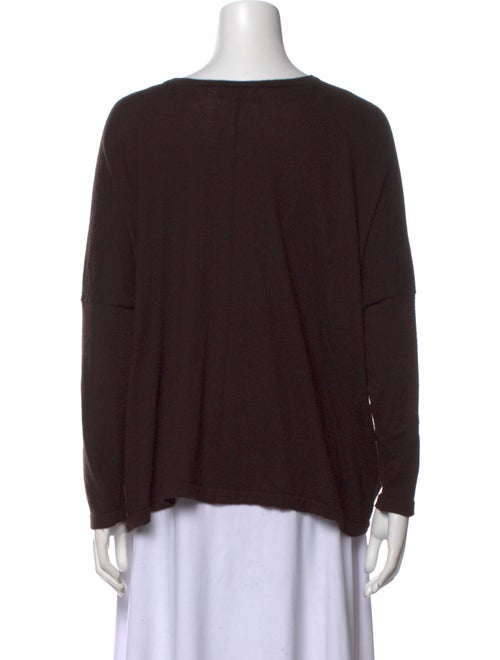 Eskandar Cashmere Bateau Neckline Sweatshirt