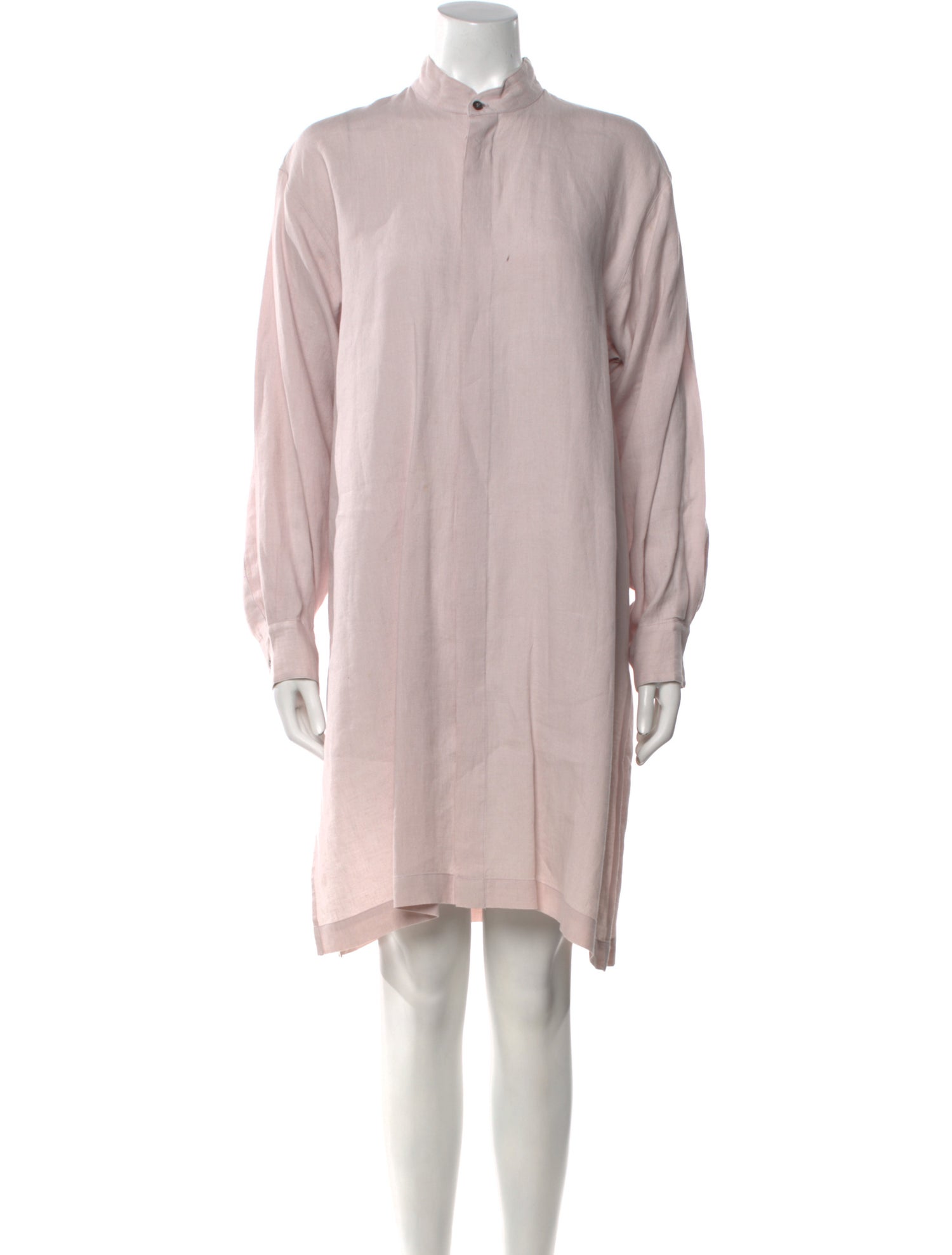 Eskandar Linen Knee-Length Dress