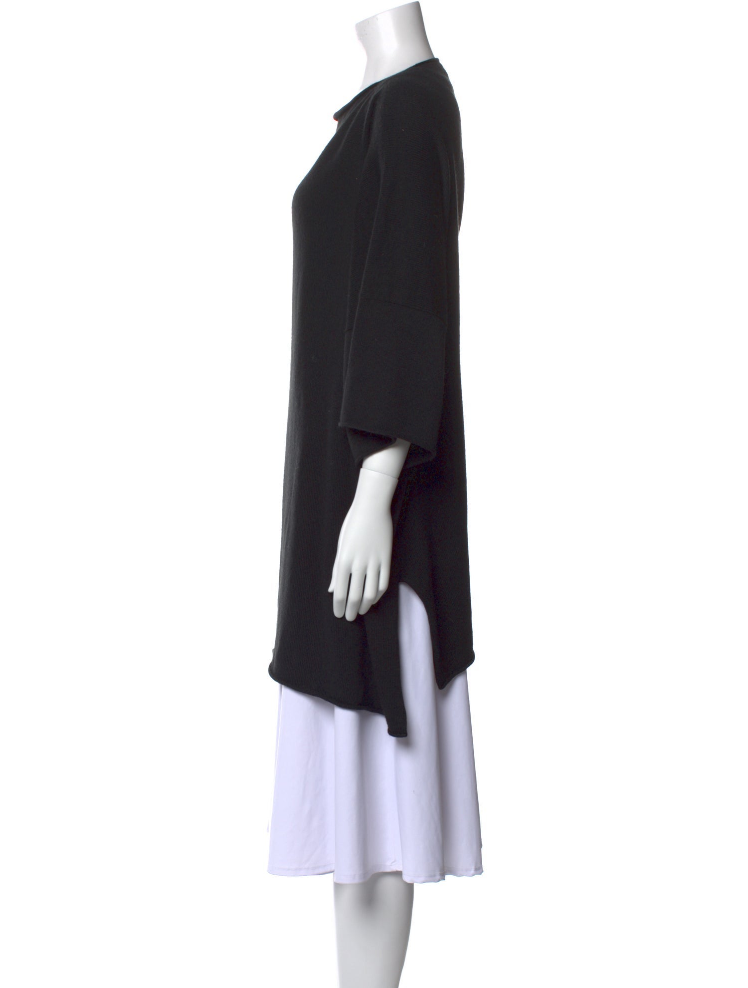 Eskandar Cashmere Bateau Neckline Sweater