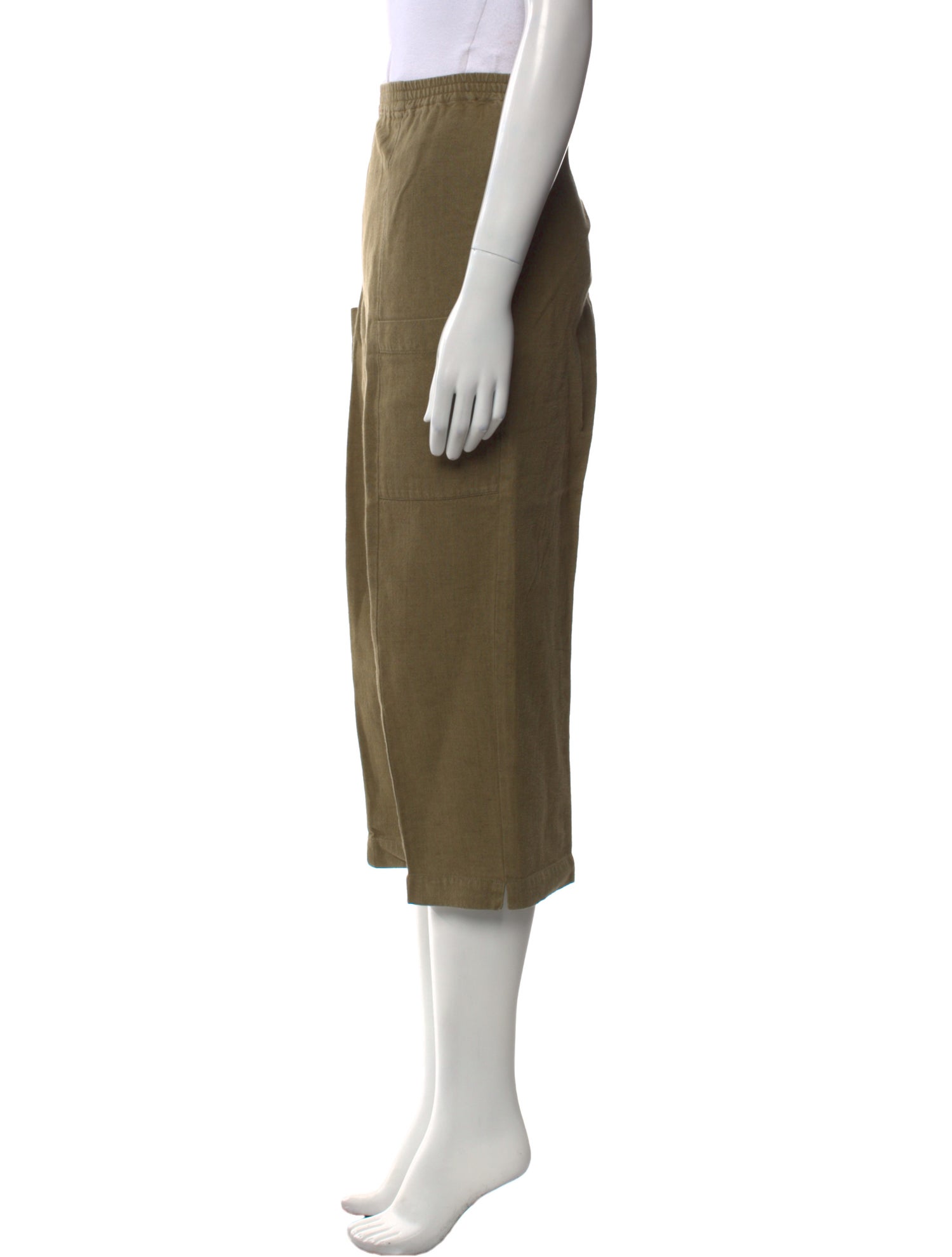 Eskandar Linen Wide Leg Pants