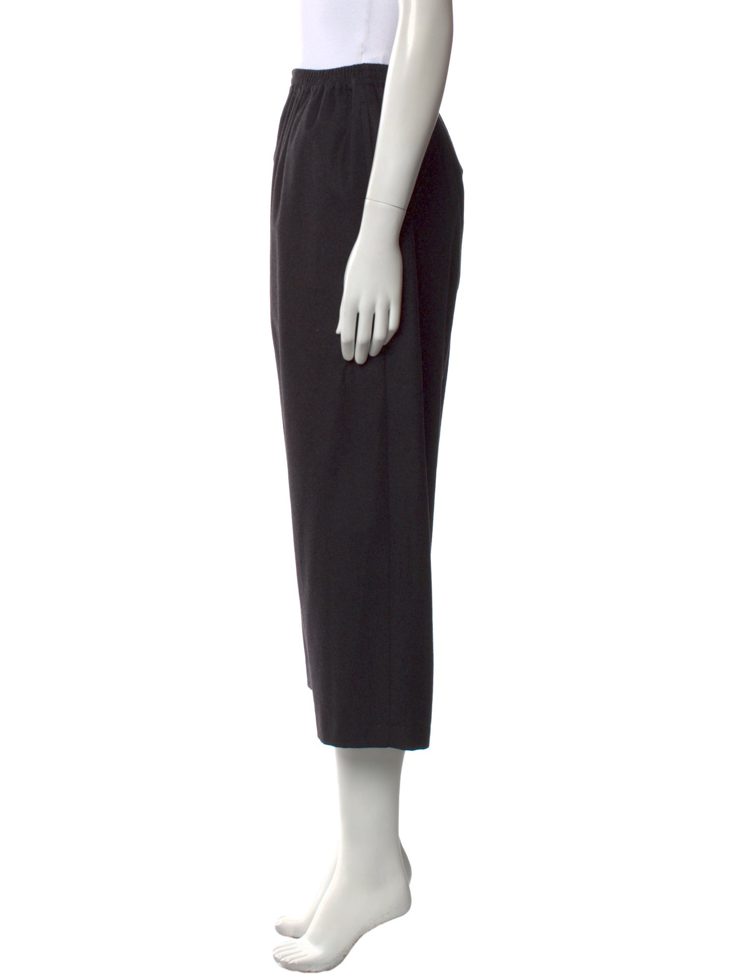 Eskandar Wool Wide Leg Pants