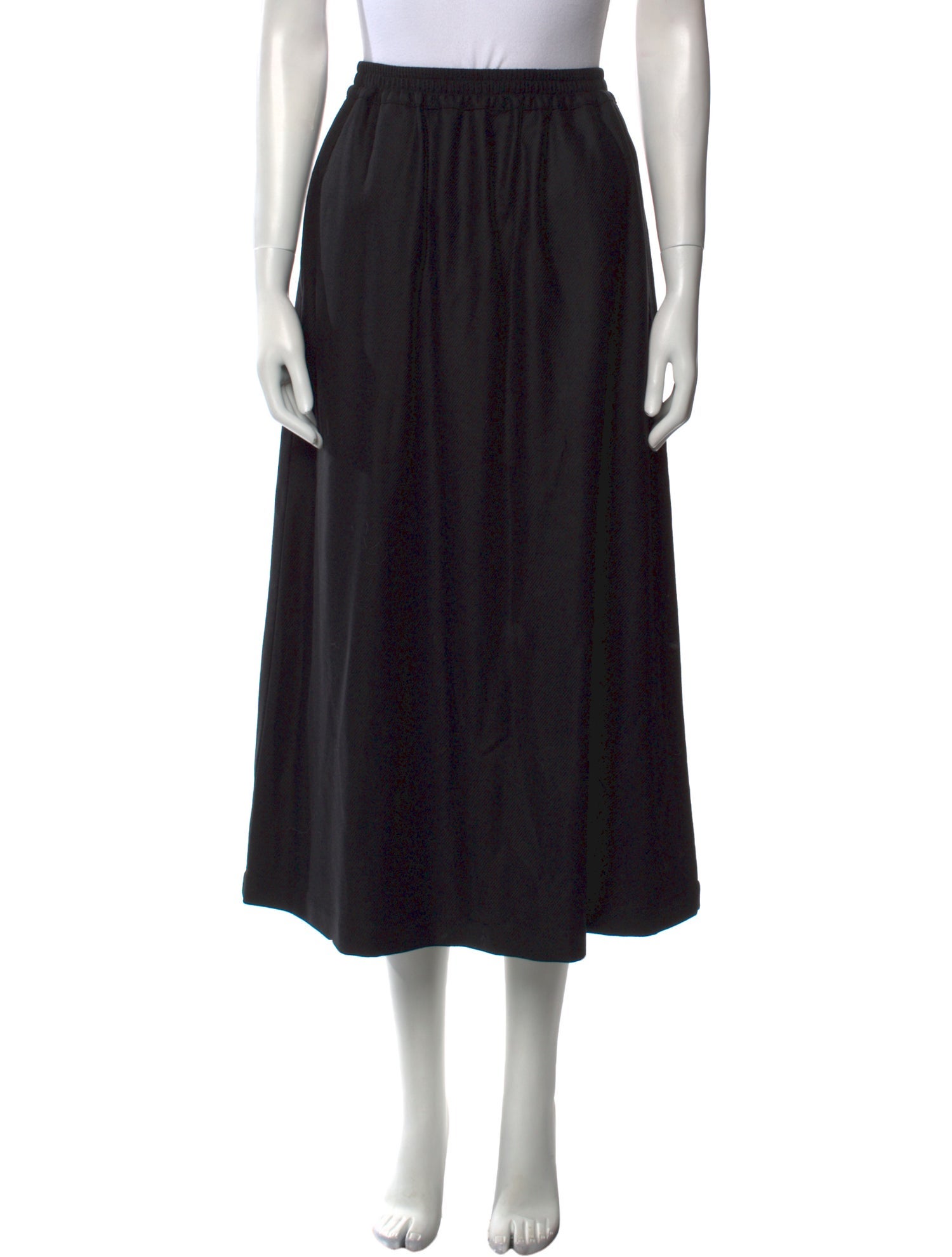 Eskandar Wool Midi Length Skirt w/ Tags