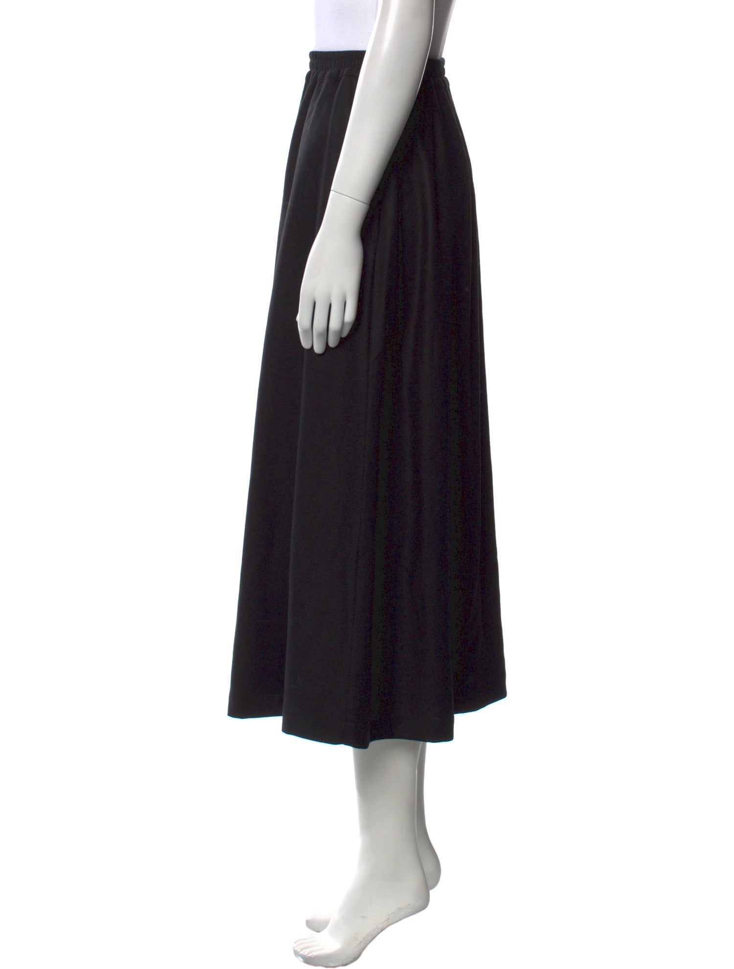 Eskandar Wool Midi Length Skirt w/ Tags