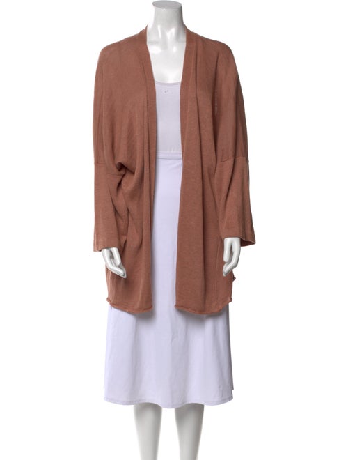 Eskandar Linen Open Front Sweater