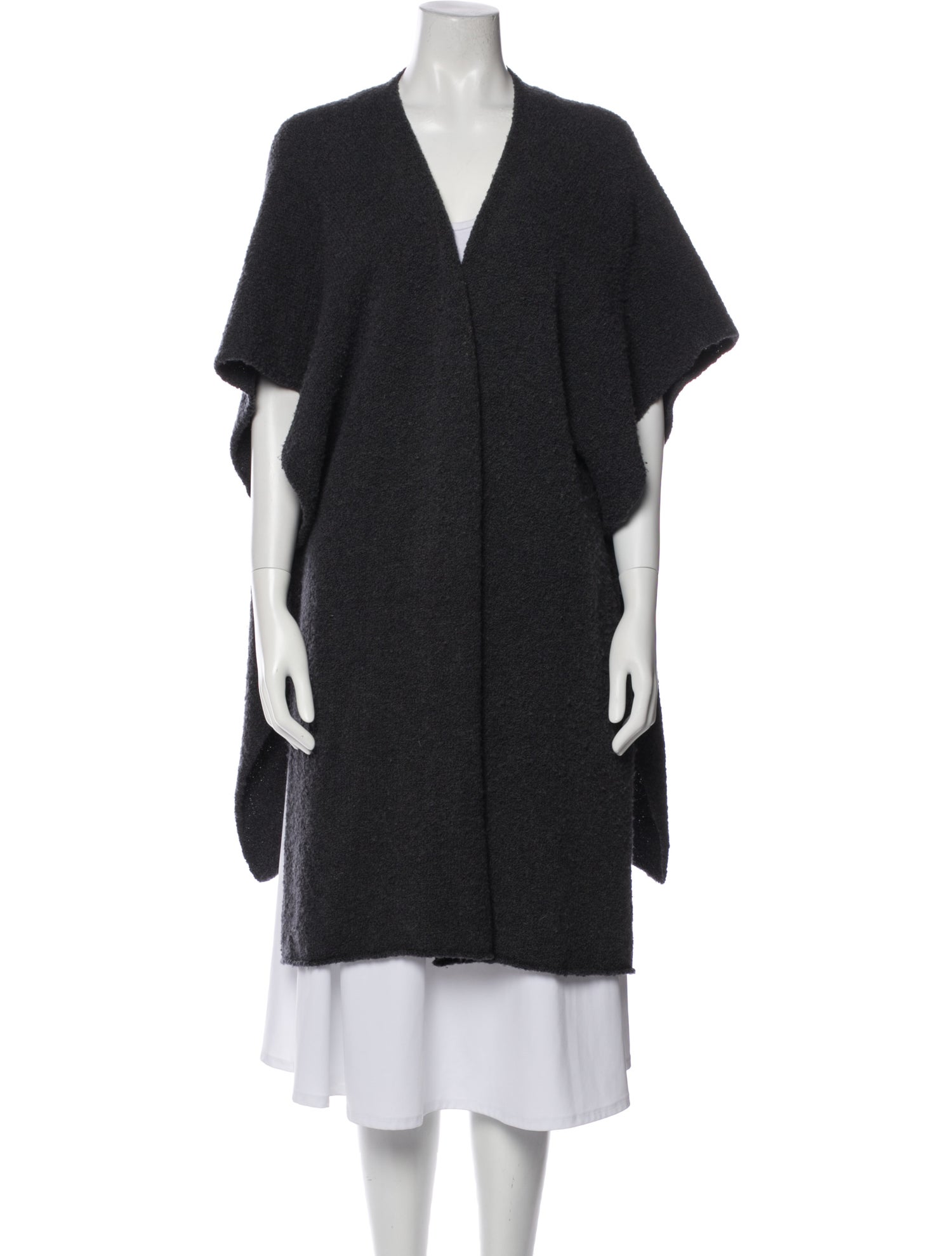 Eskandar Merino Wool Open Front Sweater