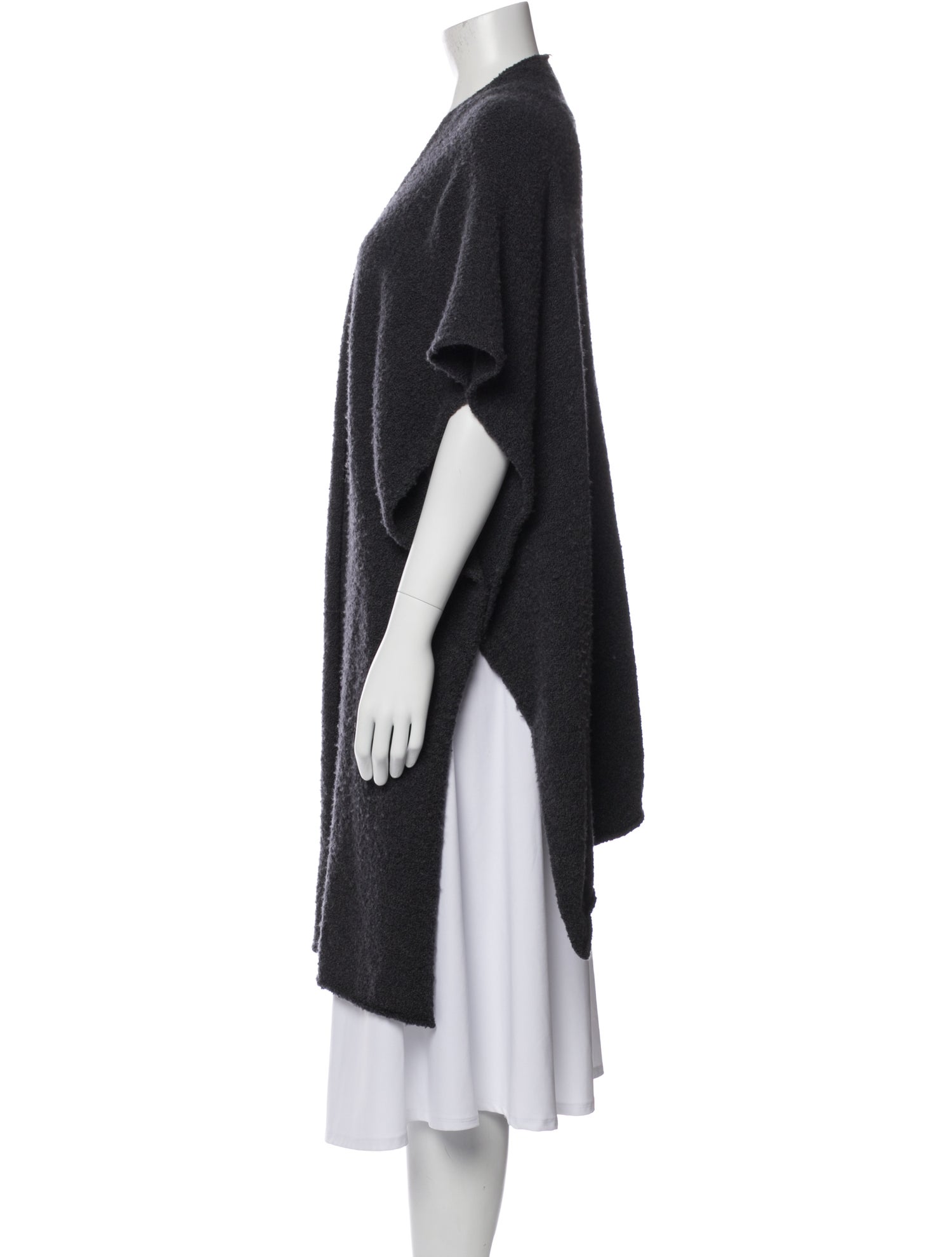 Eskandar Merino Wool Open Front Sweater