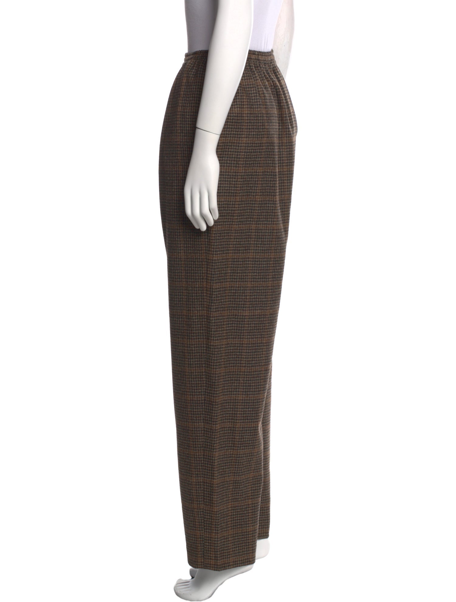 Eskandar Wool Wide Leg Pants