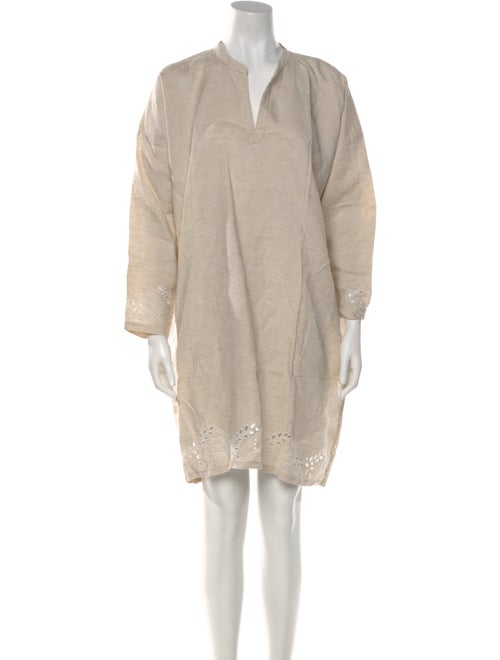 Eskandar Linen Mini Dress