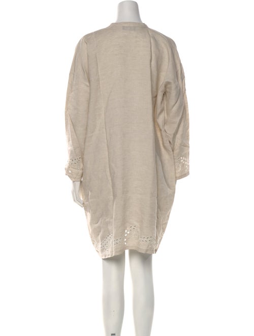 Eskandar Linen Mini Dress