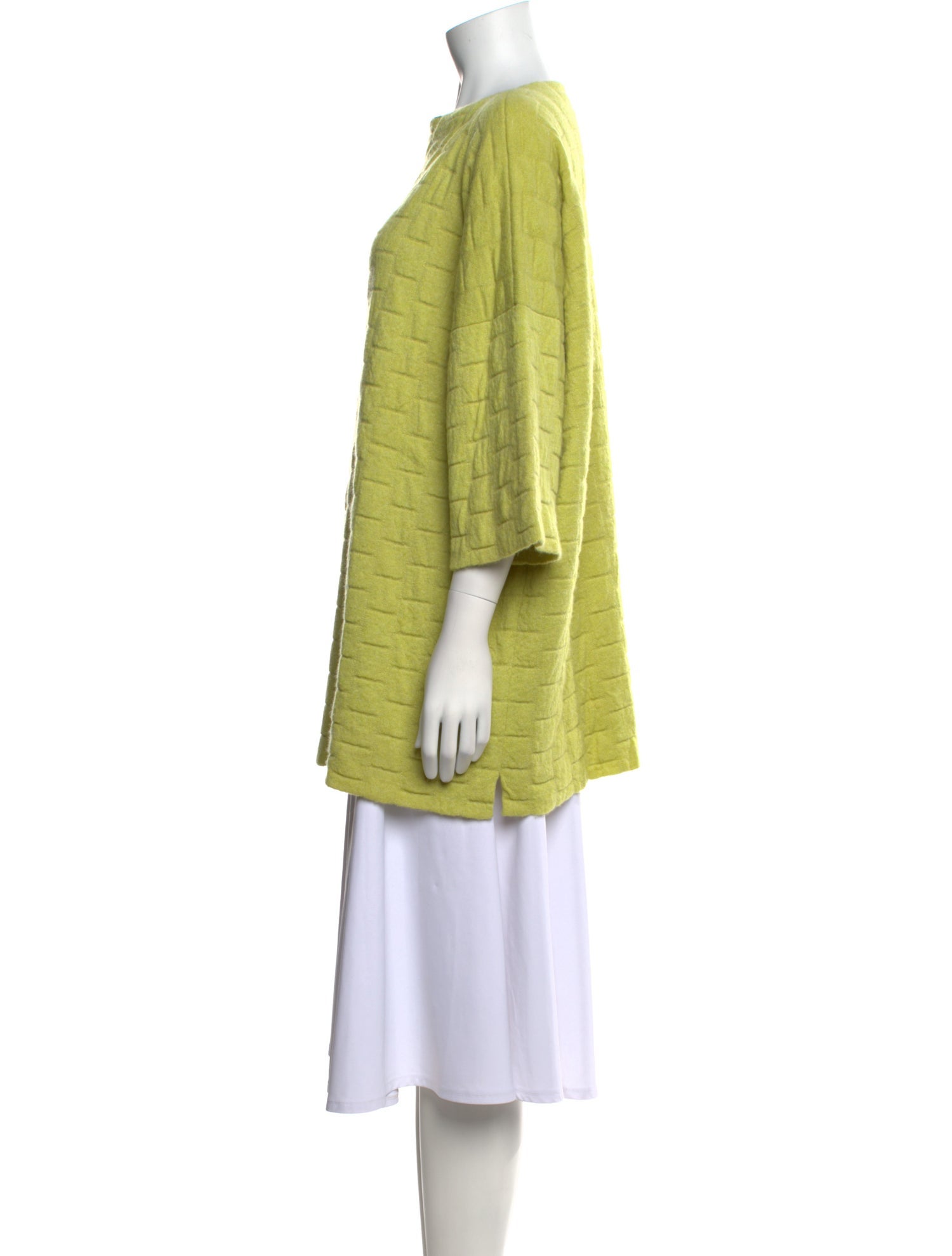 Eskandar Wool Bateau Neckline Sweater