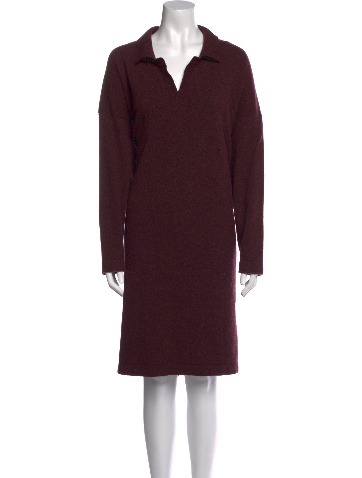 Eskandar Cashmere Knee-Length Dress