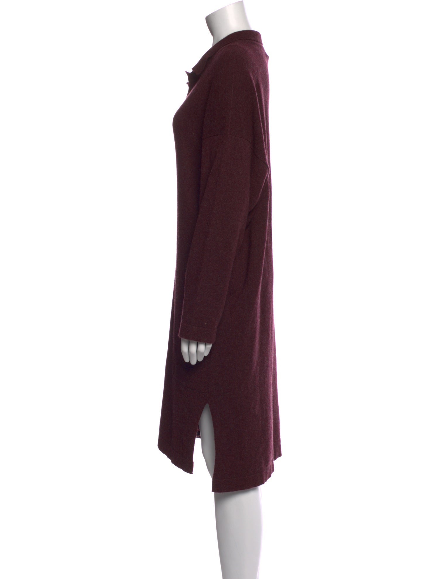 Eskandar Cashmere Knee-Length Dress