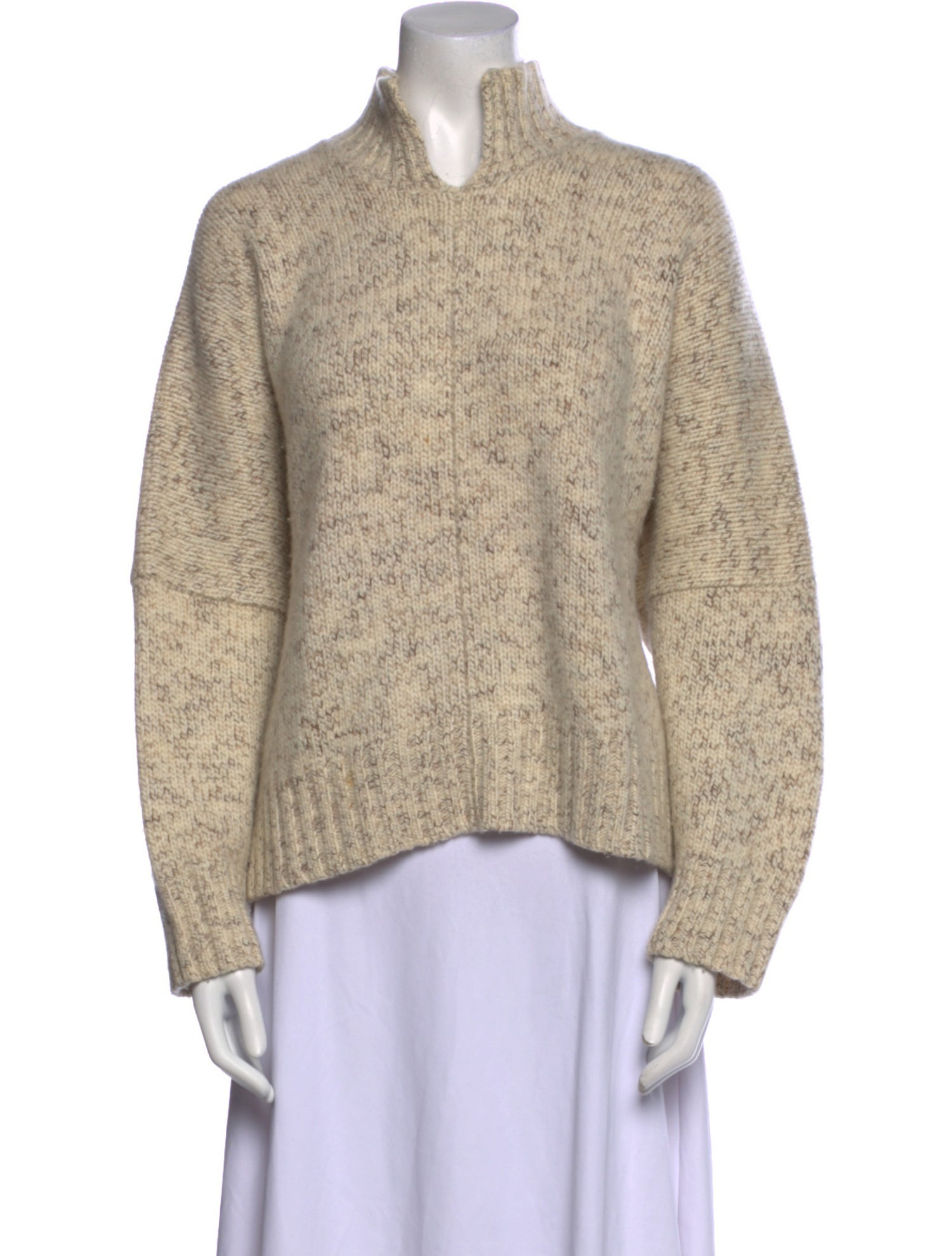 Eskandar Cashmere Mock Neck Sweater