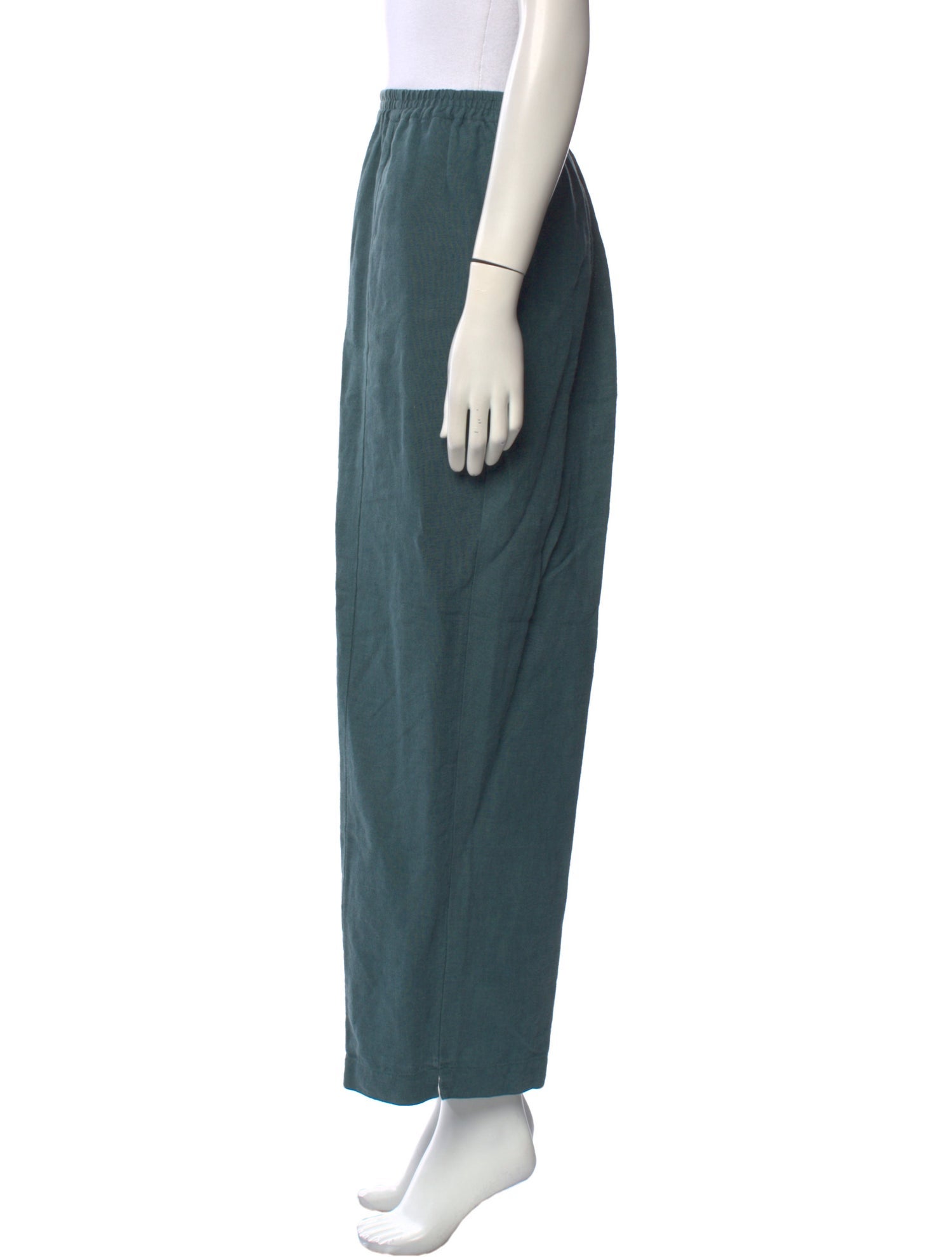 Eskandar Linen Wide Leg Pants