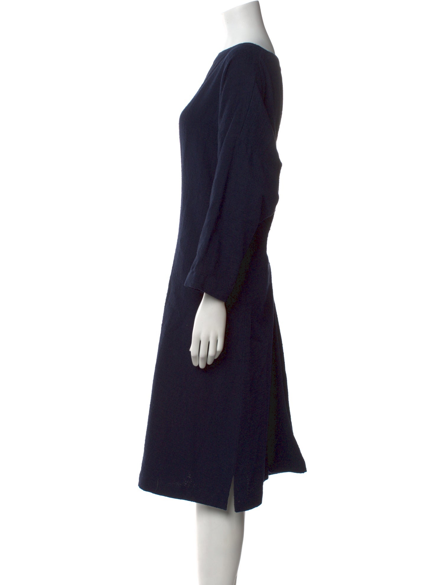 Eskandar Linen Midi Length Dress w/ Tags