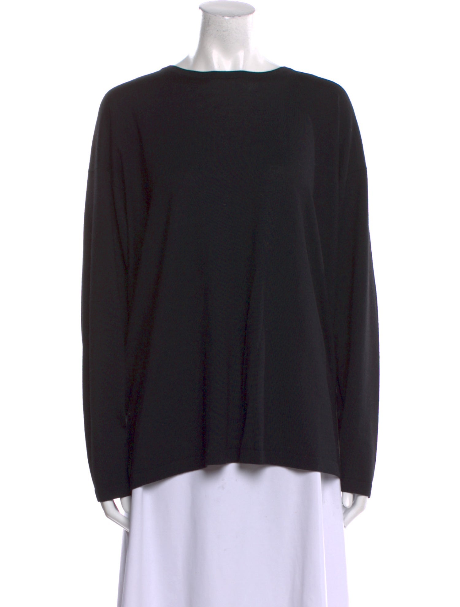 Eskandar Cashmere Bateau Neckline Tunic
