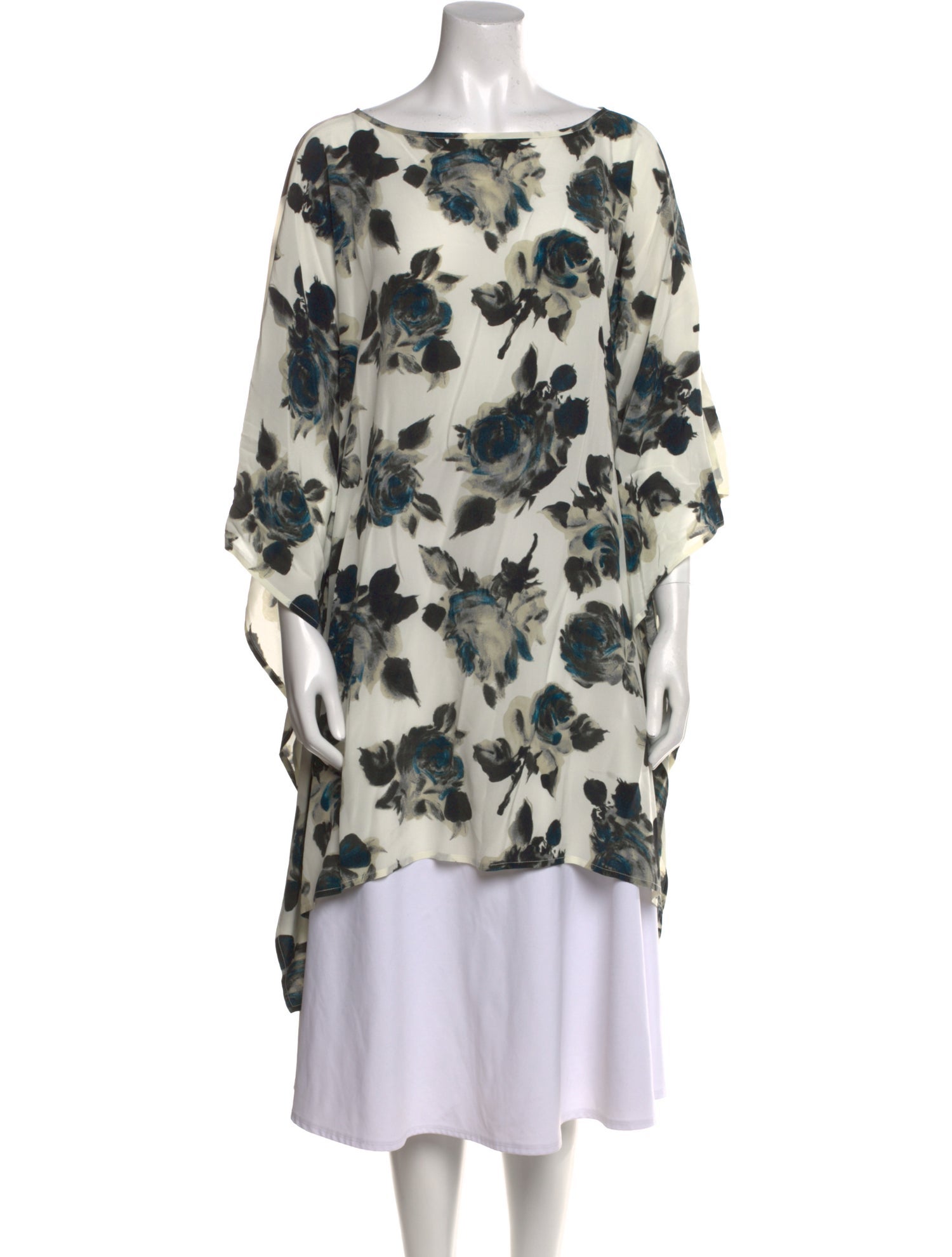 Eskandar Silk Patterned Tunic