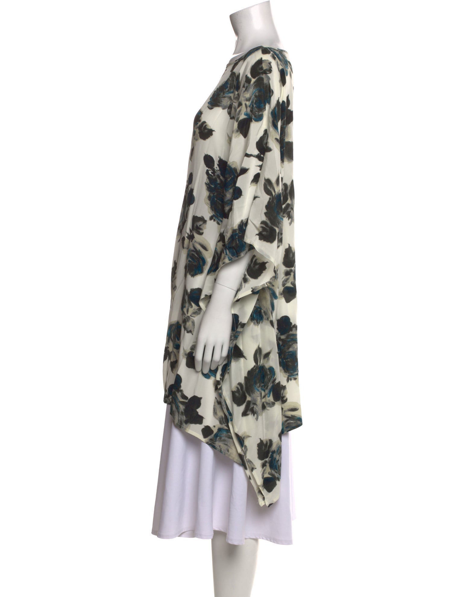 Eskandar Silk Patterned Tunic