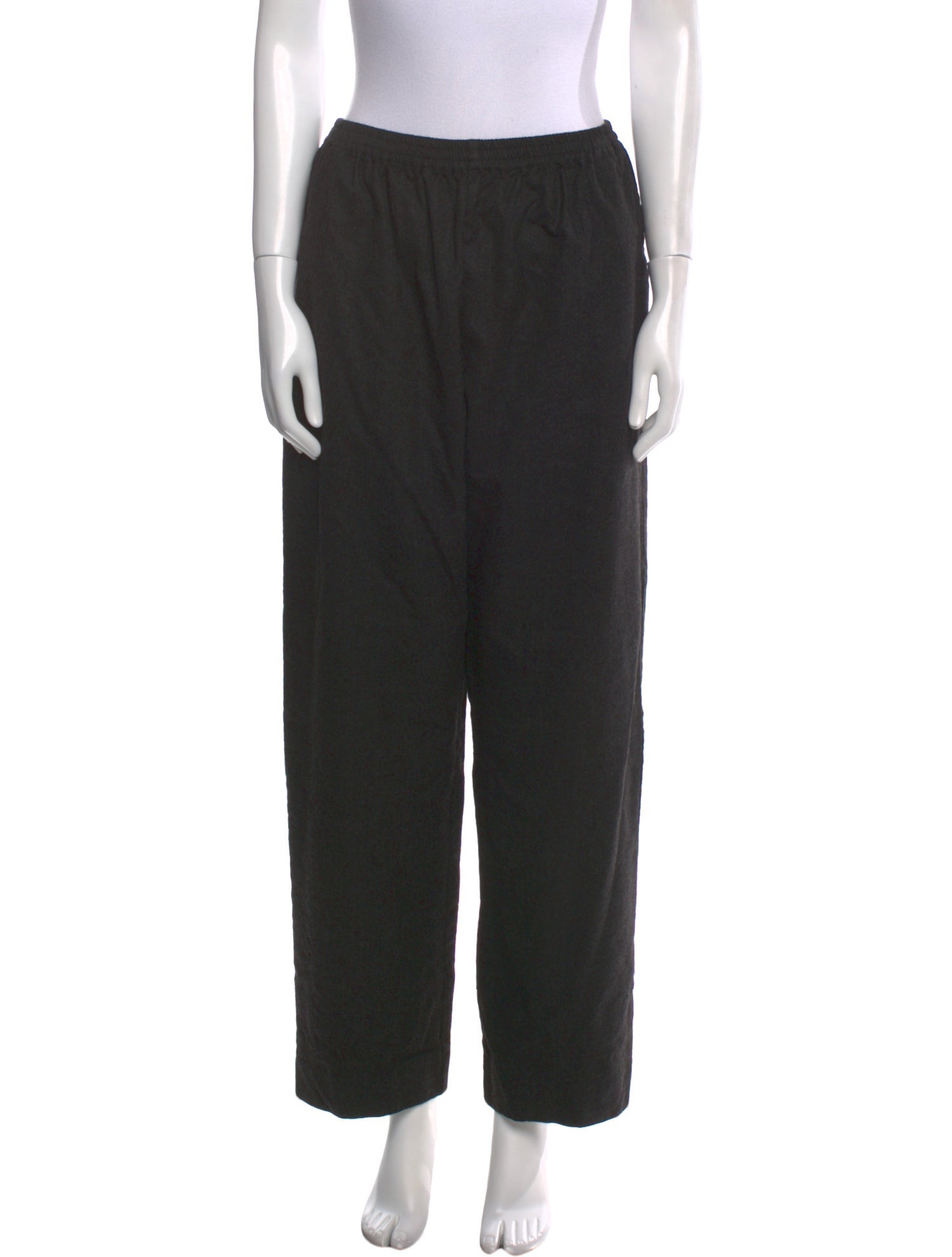 Eskandar Wool Wide Leg Pants