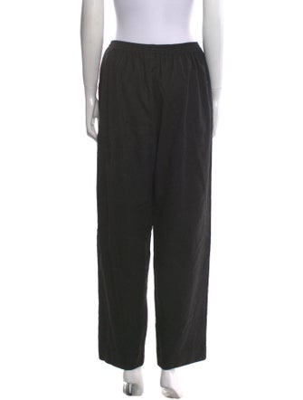 Eskandar Wool Wide Leg Pants