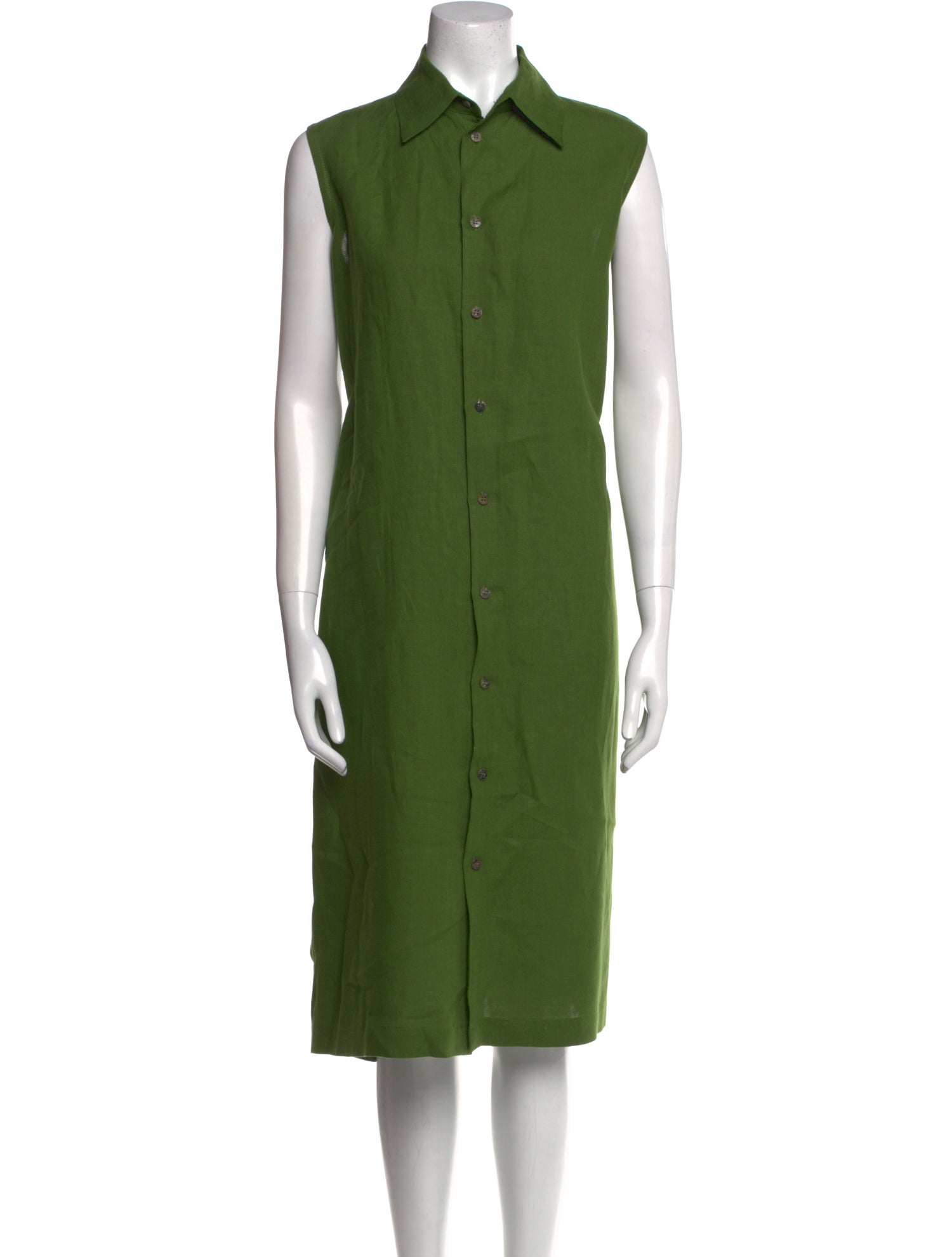 Eskandar Linen Sleeveless Tunic