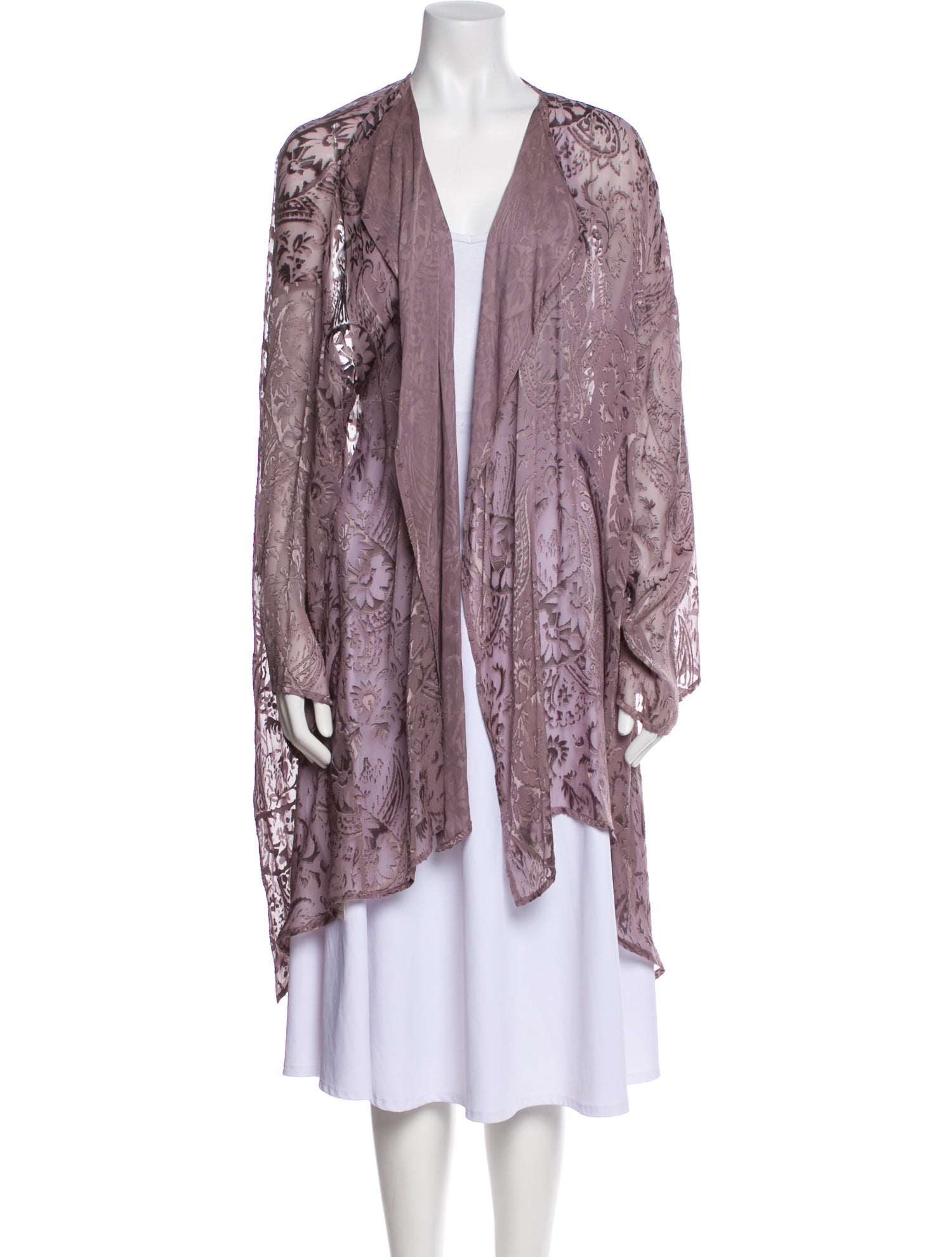 Eskandar Lace Pattern Jacket