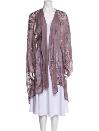 Eskandar Lace Pattern Jacket