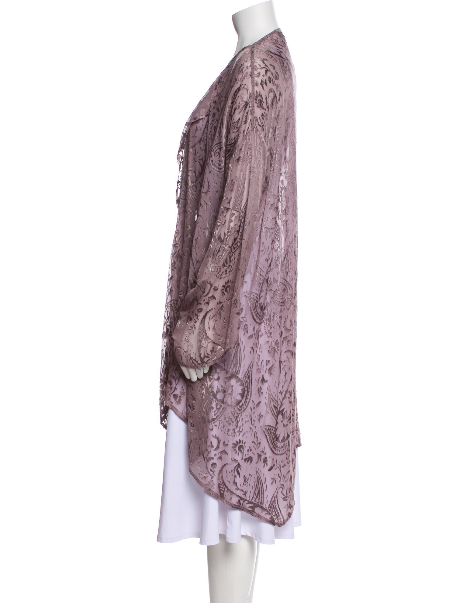 Eskandar Lace Pattern Jacket