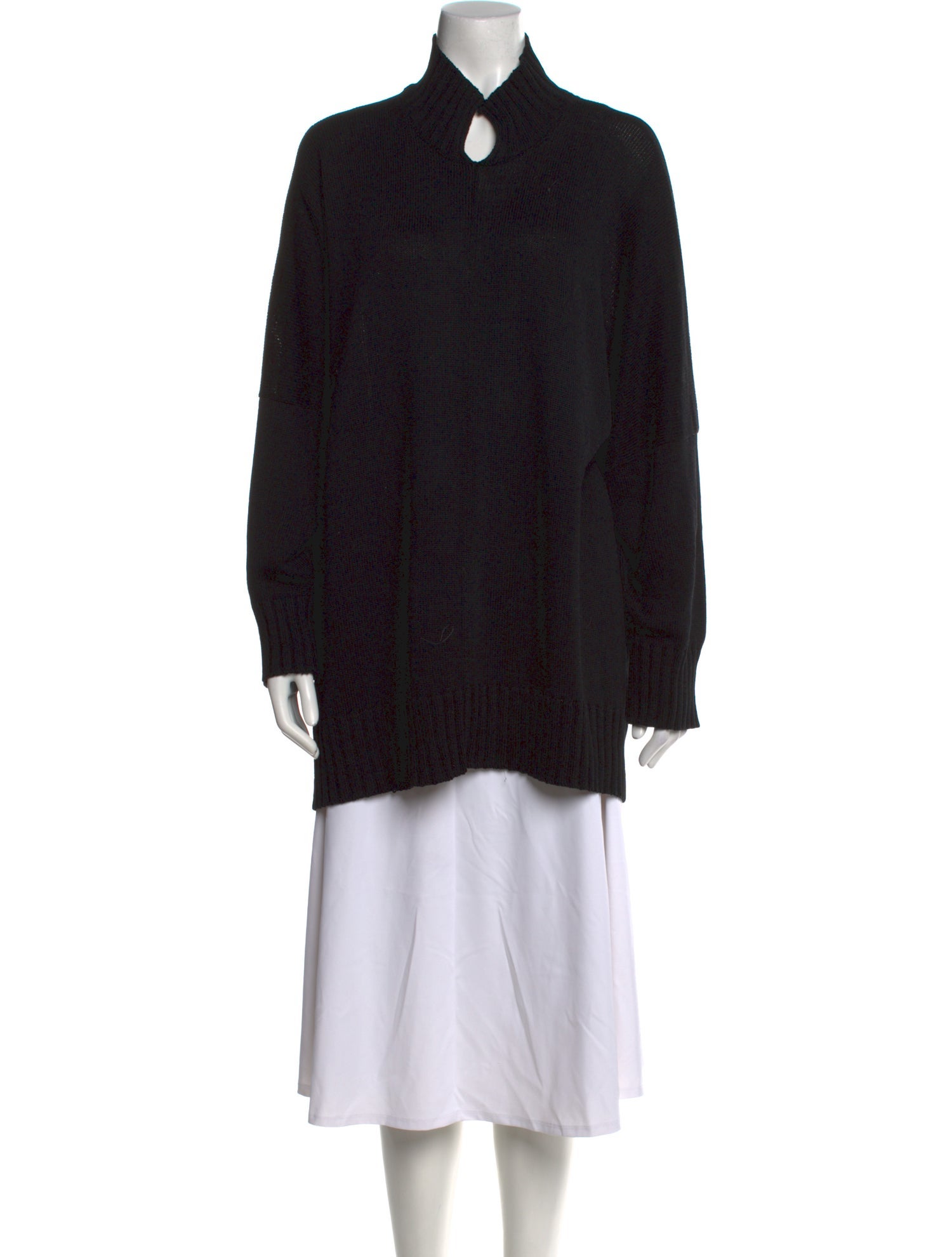 Eskandar Mock Neck Sweater