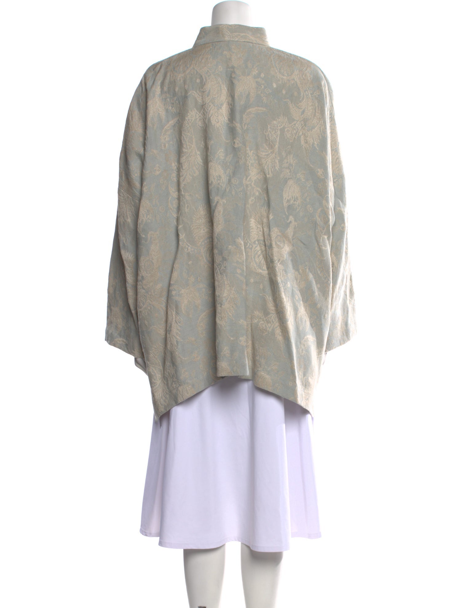 Eskandar Jacquard Printed Tunic