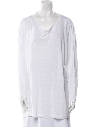 Eskandar Linen Cowl Neck Tunic