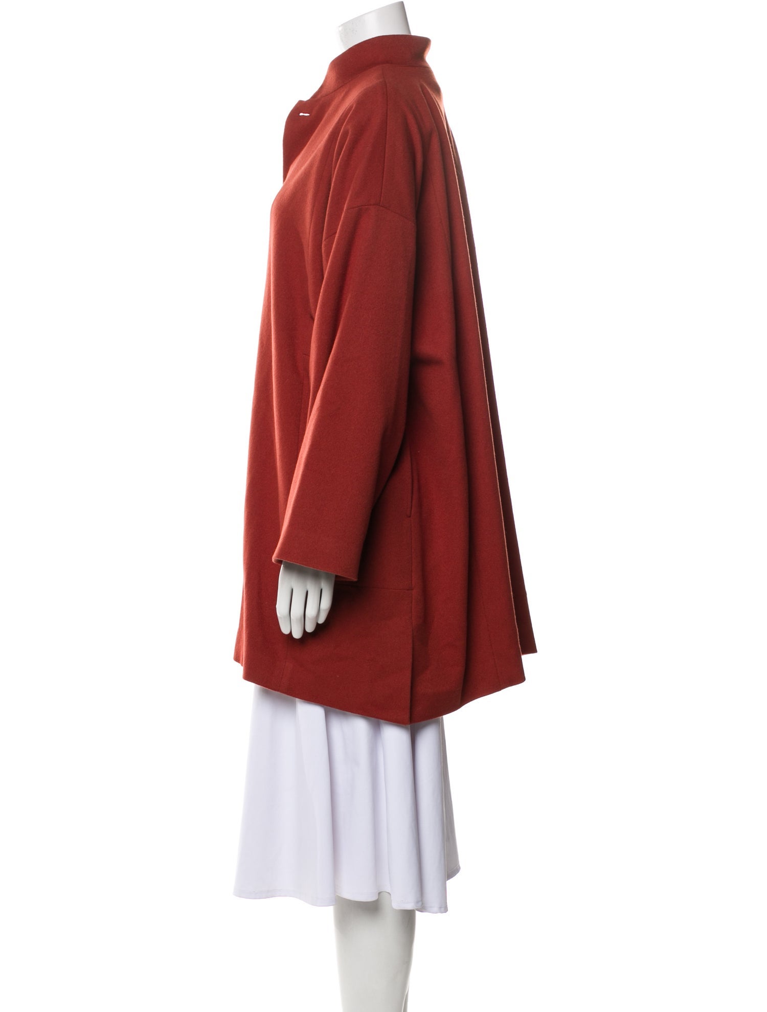 Eskandar Wool Peacoat