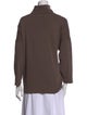 Eskandar Turtleneck Three-Quarter Sleeve Sweatshirt