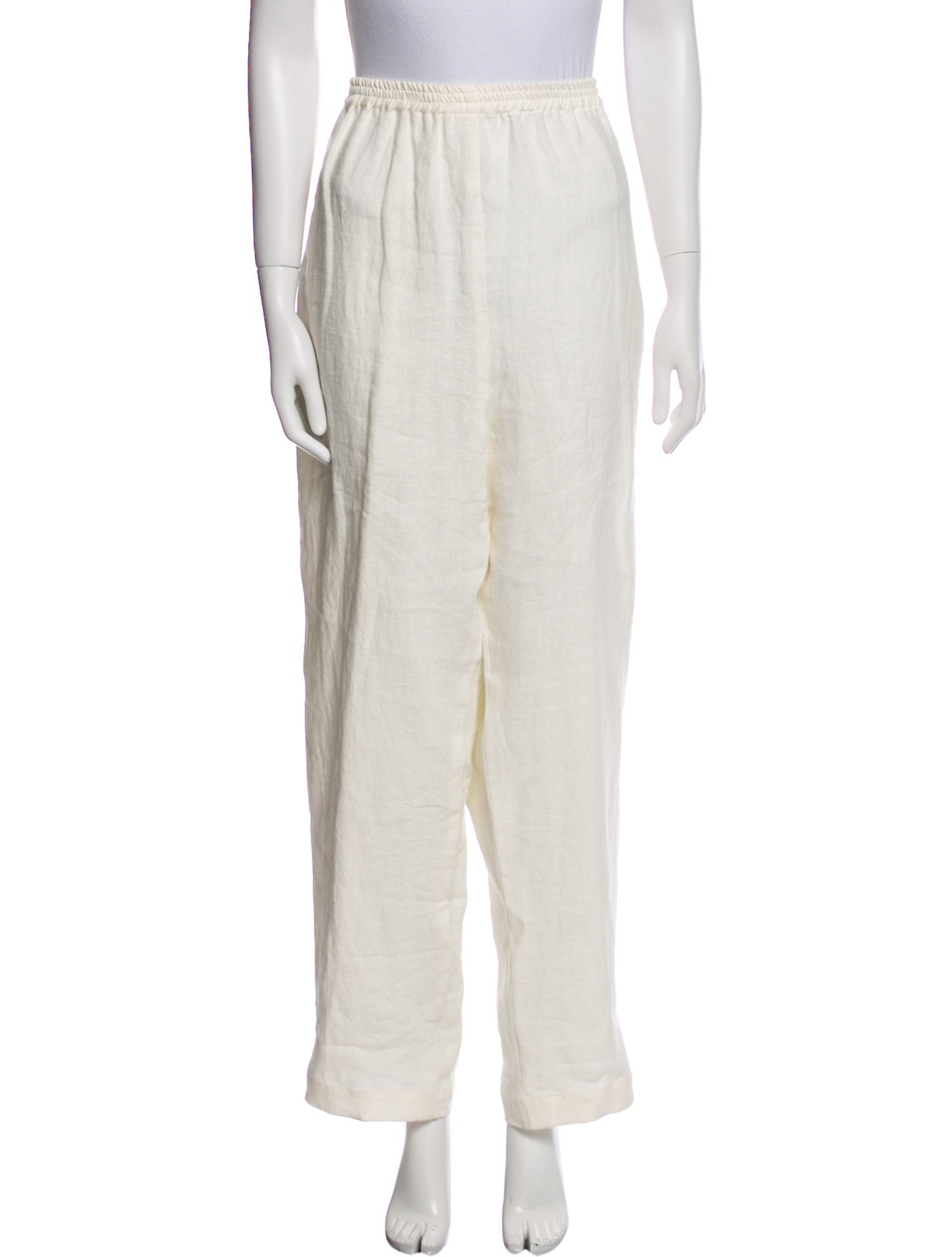 Eskandar Linen Wide Leg Pants