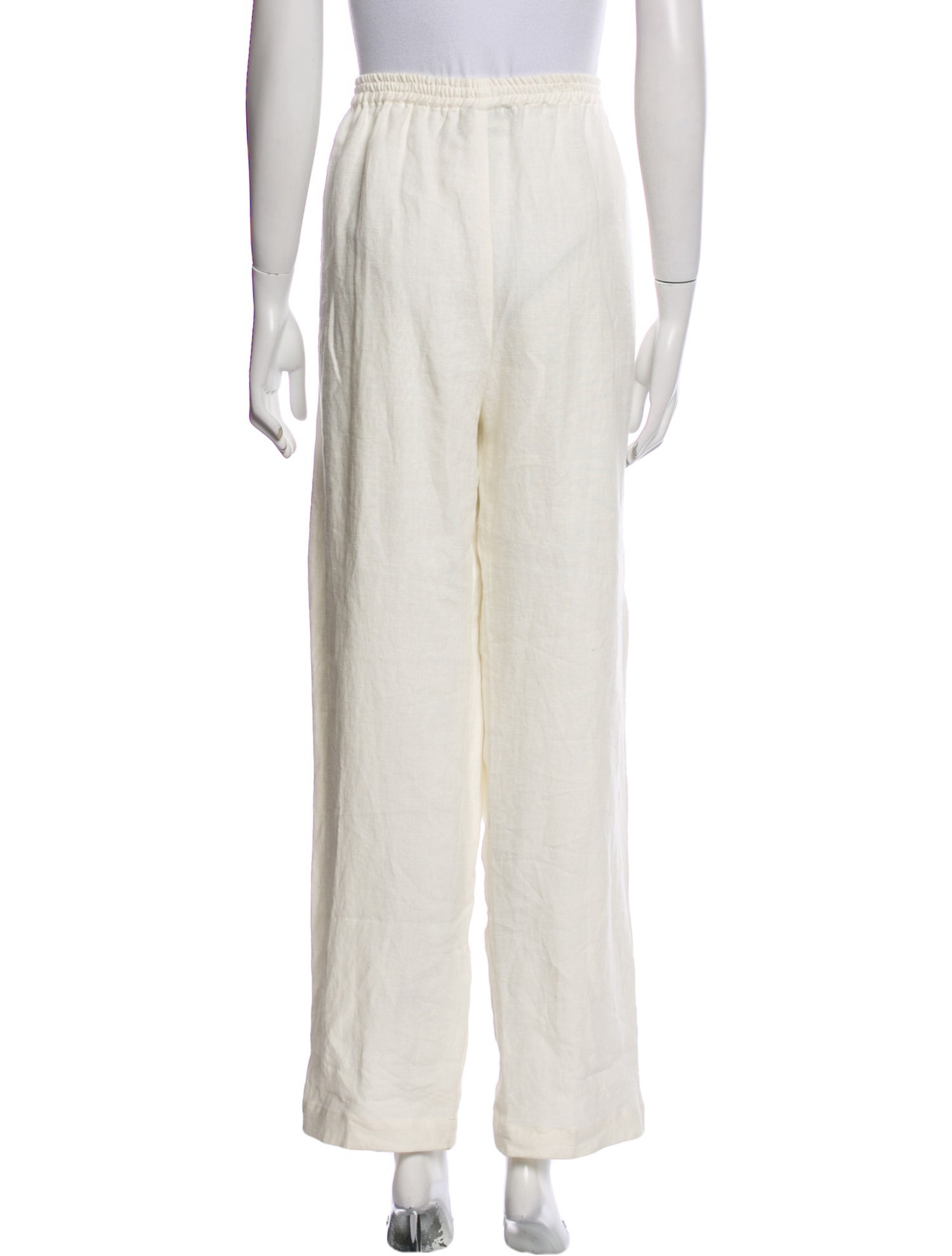 Eskandar Linen Wide Leg Pants